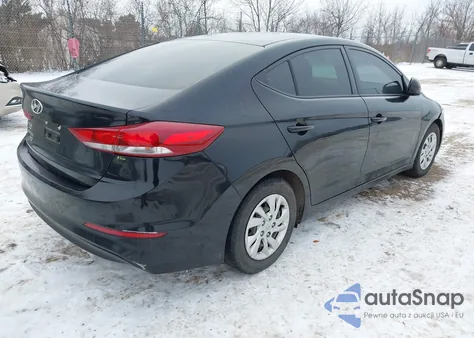2018 Hyundai Elantra Se from USA, damaged, VIN 5NPD74LF2JH263485